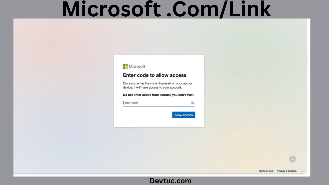 Microsoft .ComLink